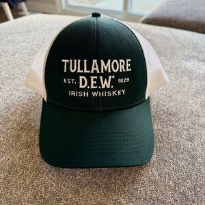 Tullamore D.E.W. Irish Whiskey Trucker Hat - Green & White